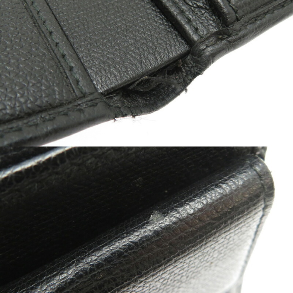 CHANEL Authentic Black Leather Wallet - Picture 9 of 10